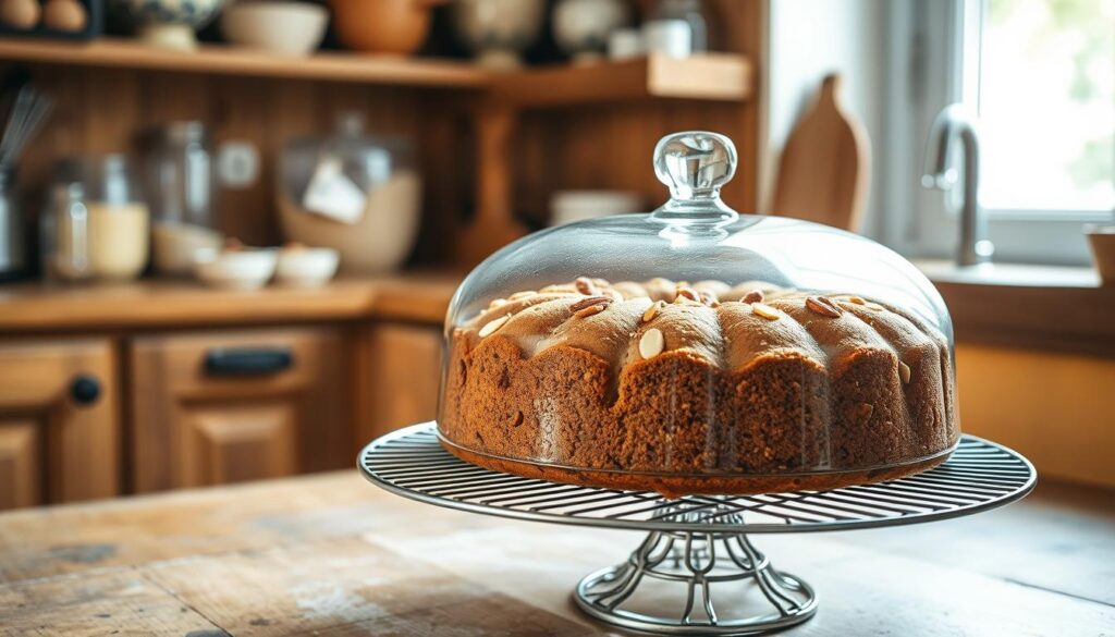 almond nut cake storage