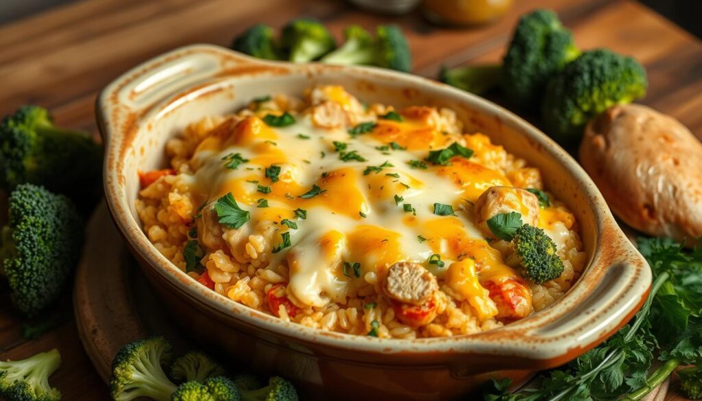 chicken broccoli rice casserole