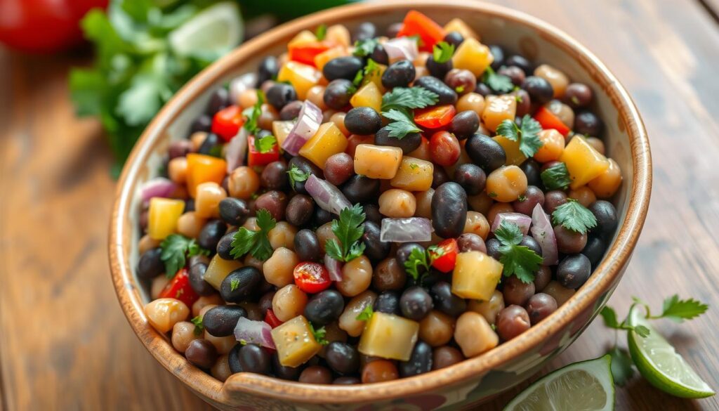 dense bean salad recipe