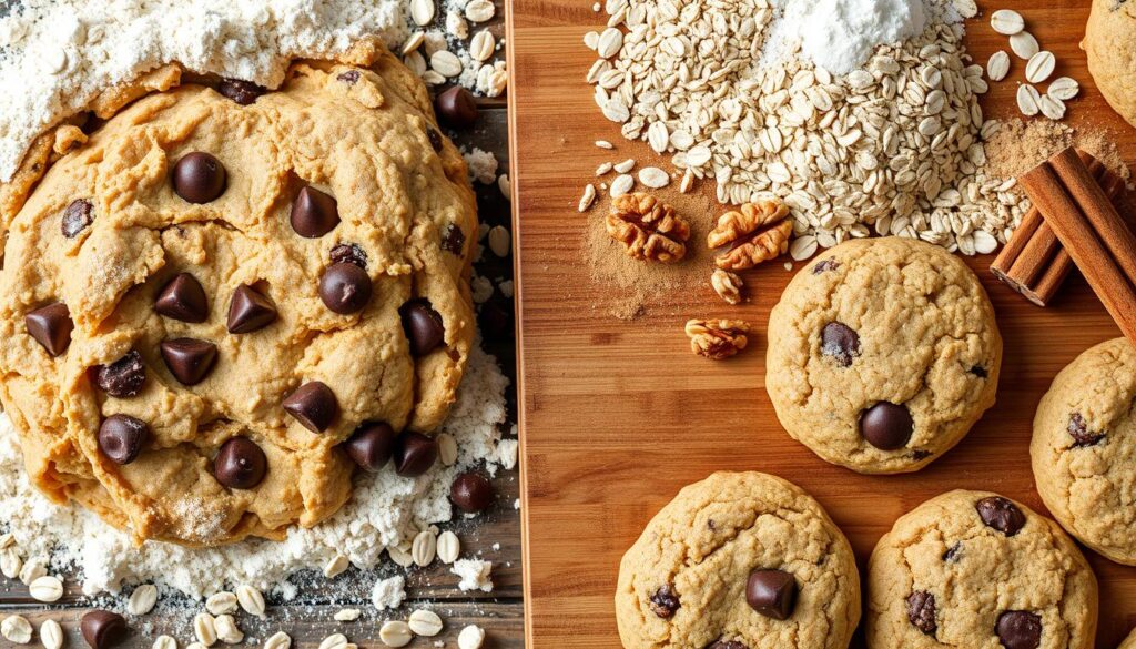 oatmeal cookie preparation